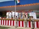 Independence Day celebration at Nehru Stadium Laherisarai