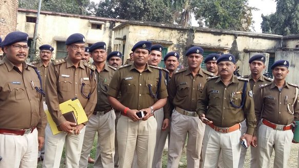 Acupressure camp for Police personal in Nalanda