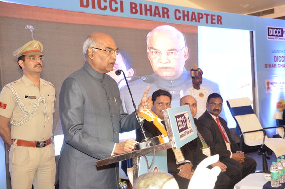 Education is basis for Social Justice and development- Goverrnor, Bihar speaking at DICCI Bihar Chapter Inauguration