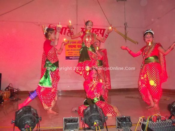 Vasantutsav organized by Maa Shyama Mandir Nyaas Samiti, Darbhanga.